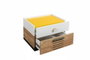 Hanah Home Mesita de Noche Relax Multicolor